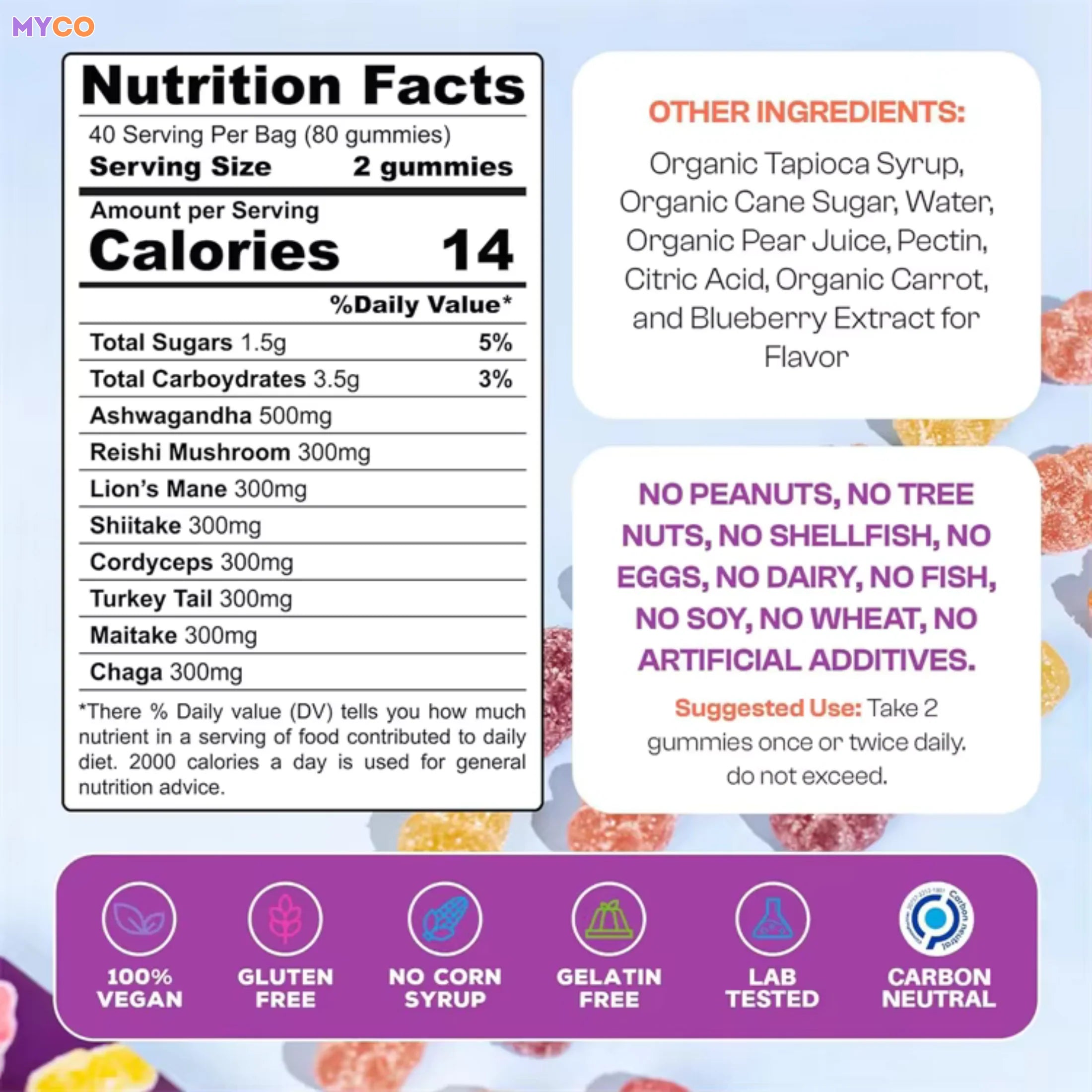 Myco - Żelki witaminowe